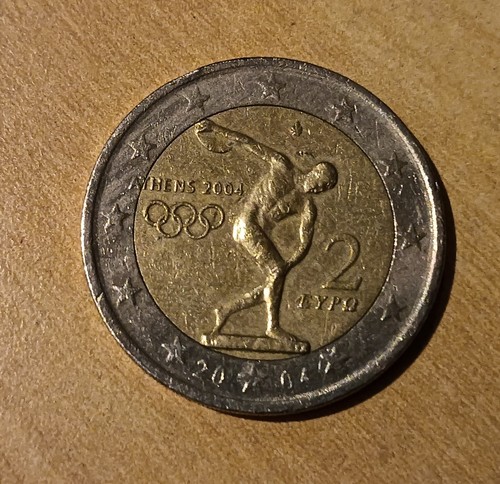 Moneta euro rara - moneta, da