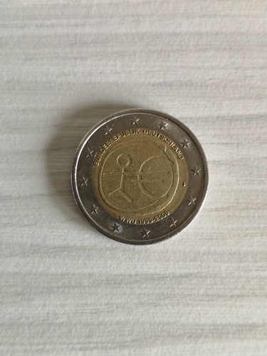 Moneta rara euro della - da,