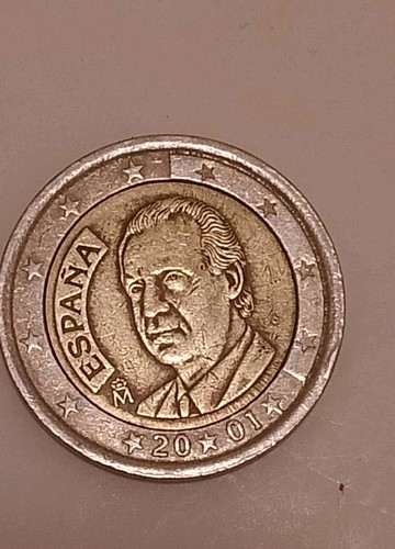 Moneta euro rara espana - rara,