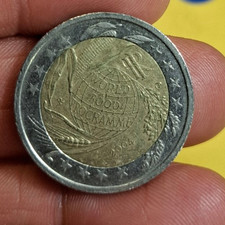 2 euro moneta usata e