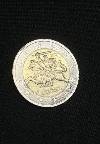 Moneta rara euro lietuva - 2,