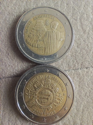 Moneta euro rara della - 2,