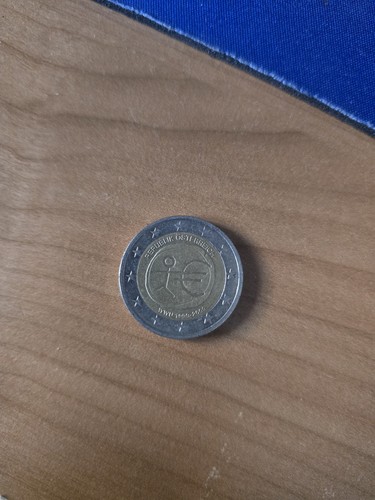 Moneta rara euro della - rara,