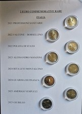 2 EURO ITALIA 8 Monete RARE