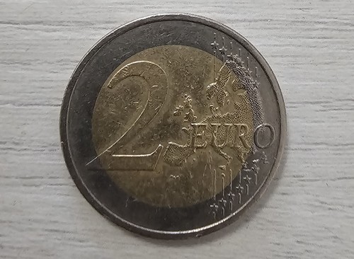 Moneta rara euro 2008 - moneta, 2