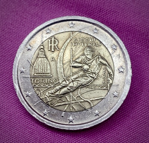 Moneta euro rara olimpiadi - moneta,