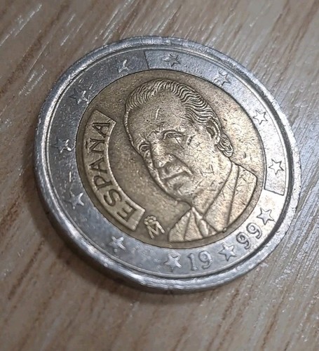 Moneta euro 1999 re - da, juan
