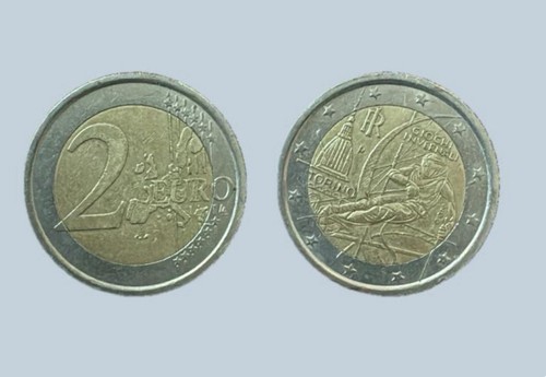 Moneta euro giochi - moneta,