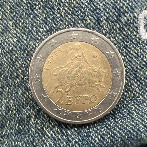 Rara moneta euro grecia 2002 - 2,