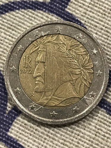 Moneta euro di - 2,